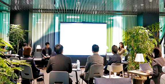 金融機関担当者さま向け 情報交換会を開催